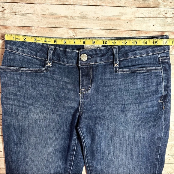 Aeropostale Low-Rise Capri Jeans - sz 9/10 - Picture 5 of 6